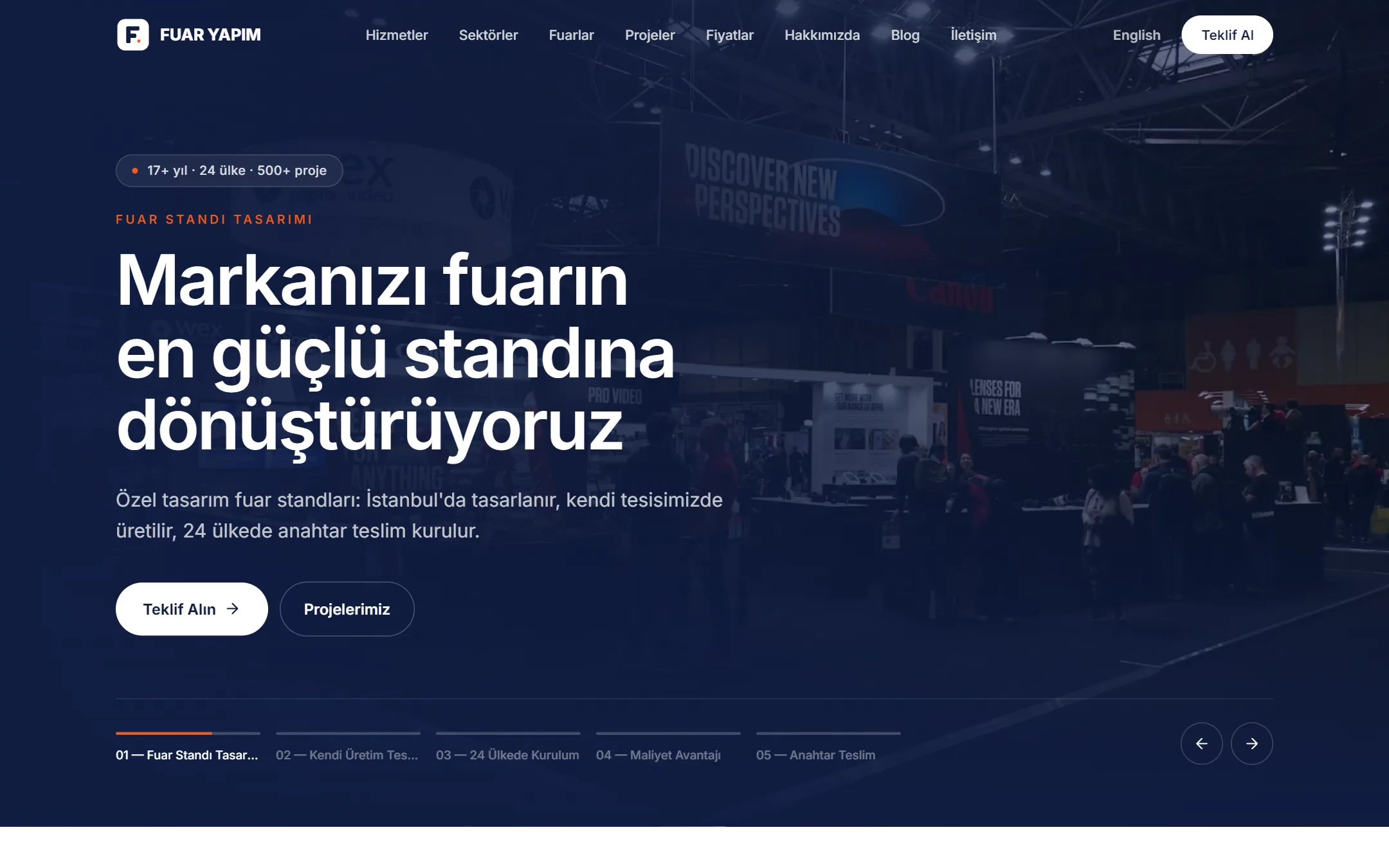 Fuar Yapım — Kurumsal